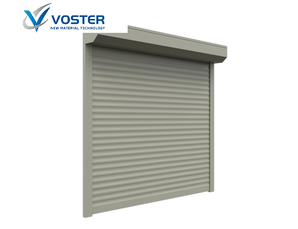 Aluminum Rolling Shutter Windows