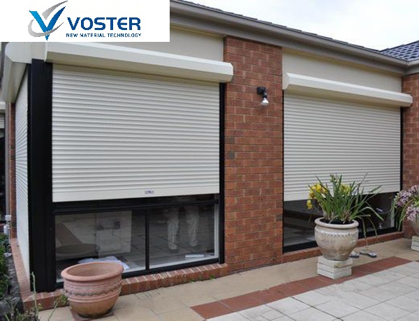 Aluminum Rolling Shutter Windows