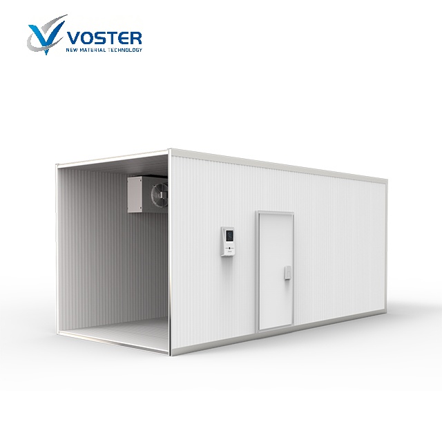 China Cold Room Supplier Pu Cold Storage Room With Cam Lock Panel