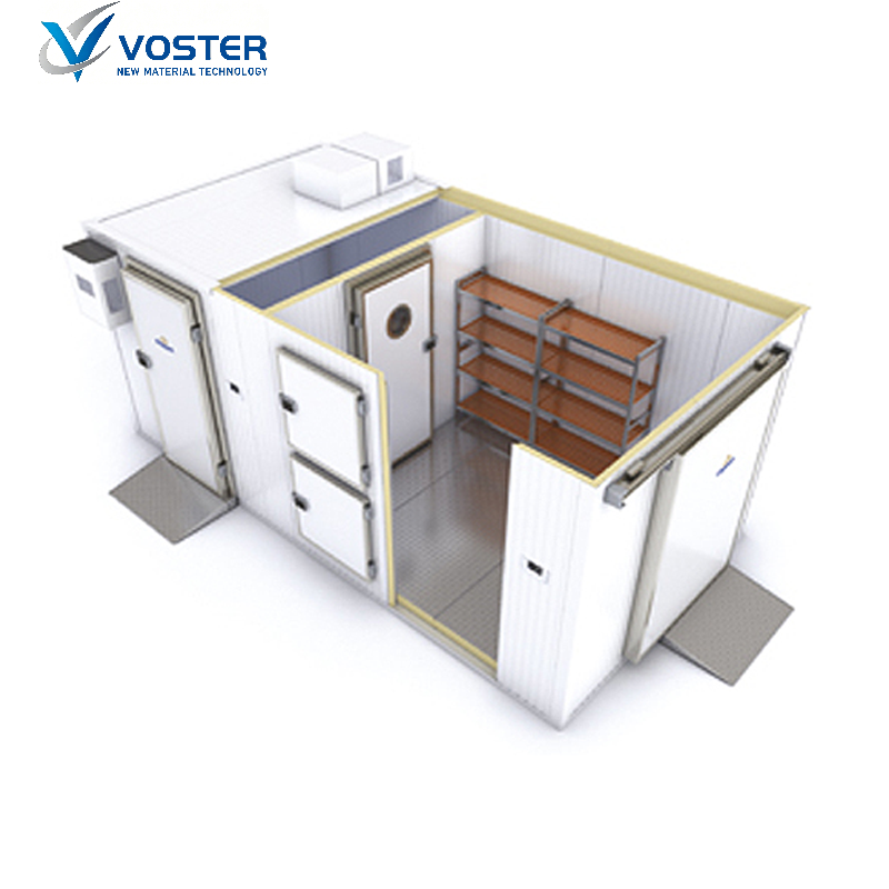 China Cold Room Supplier Pu Cold Storage Room With Cam Lock Panel