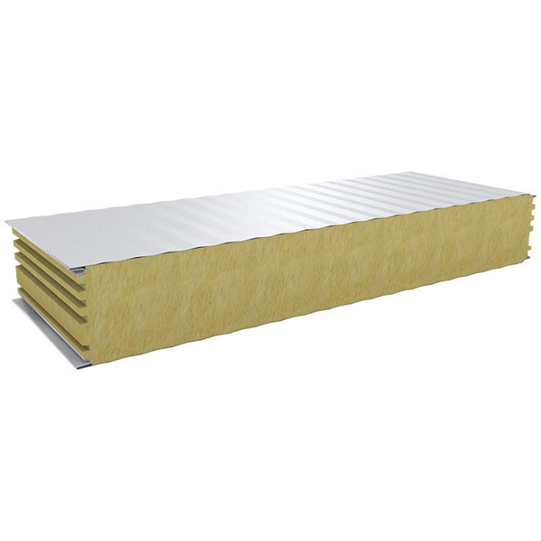 Fireproof Rock Mineral Wool Sandwich Wall Panel