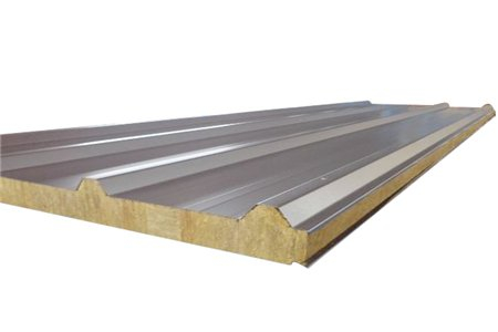 Fireproof Rock Mineral Wool Sandwich Roof Panel