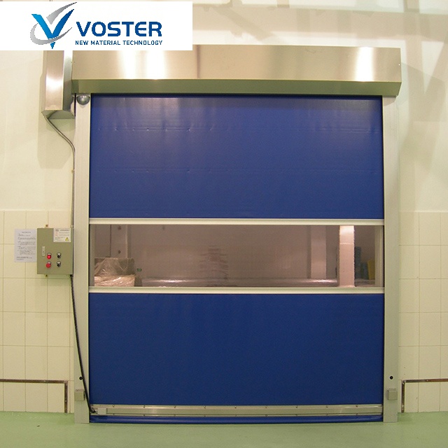 Industrial Automatic PVC Fabric Roll Up High Speed Door