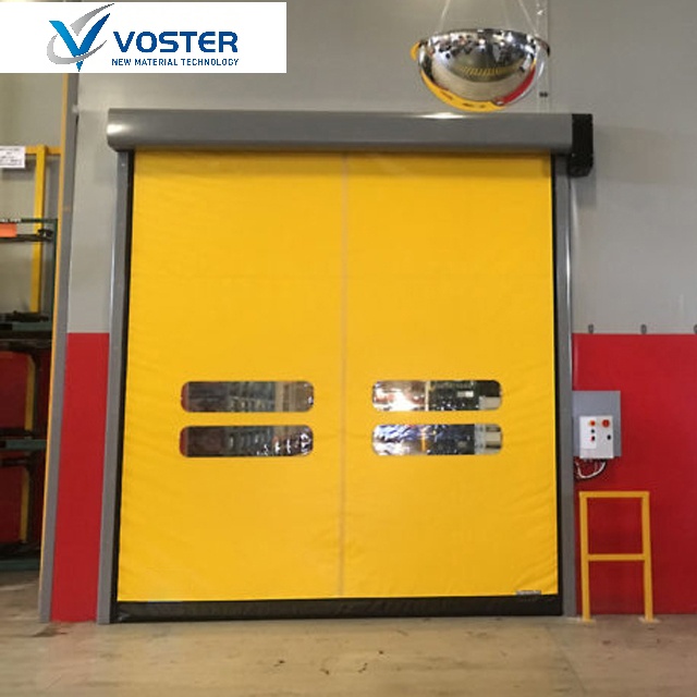 Industrial Automatic PVC Fabric Roll Up High Speed Door