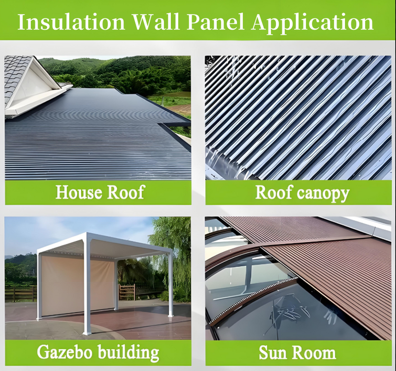 PIR Sandwich Panel with Aluminum Alloy Finish – Great Wall Profile