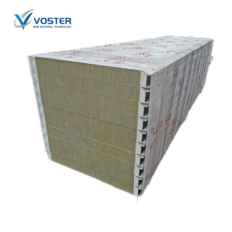 PU Foaming Rock Mineral Wool Sandwich Panel