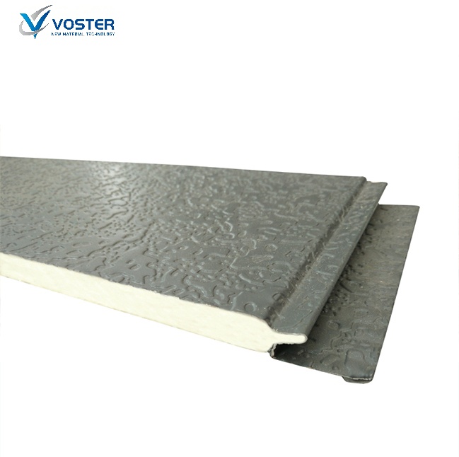 PU Metal Carved Insulated Sandwich Wall Panel