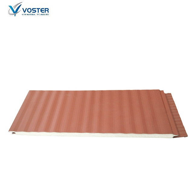 PU Metal Carved Insulated Sandwich Wall Panel