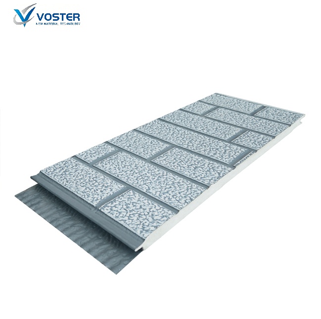 PU Metal Carved Insulated Sandwich Wall Panel