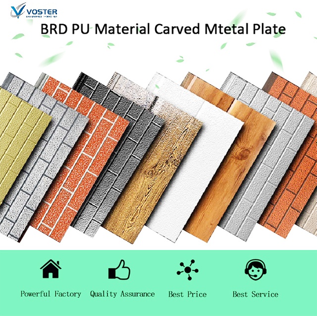 PU Metal Carving Wall Panel