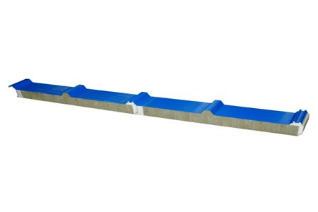 Roof – PU Sealing Rock Mineral Wool Sandwich Panel