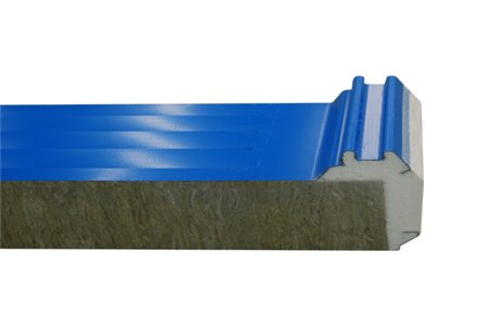 Roof – PU Sealing Rock Mineral Wool Sandwich Panel