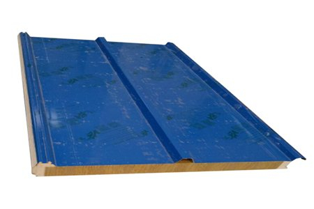Roof – PU Sealing Rock Mineral Wool Sandwich Panel