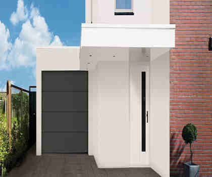 Sectional Remote Control Garage Door
