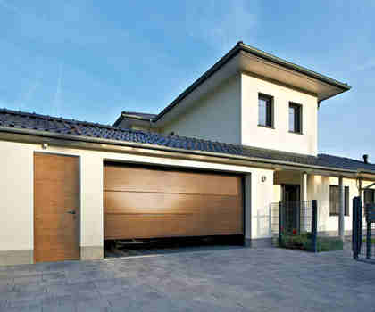 Sectional Remote Control Garage Door