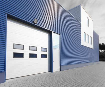 Security Sectional Industrial Door