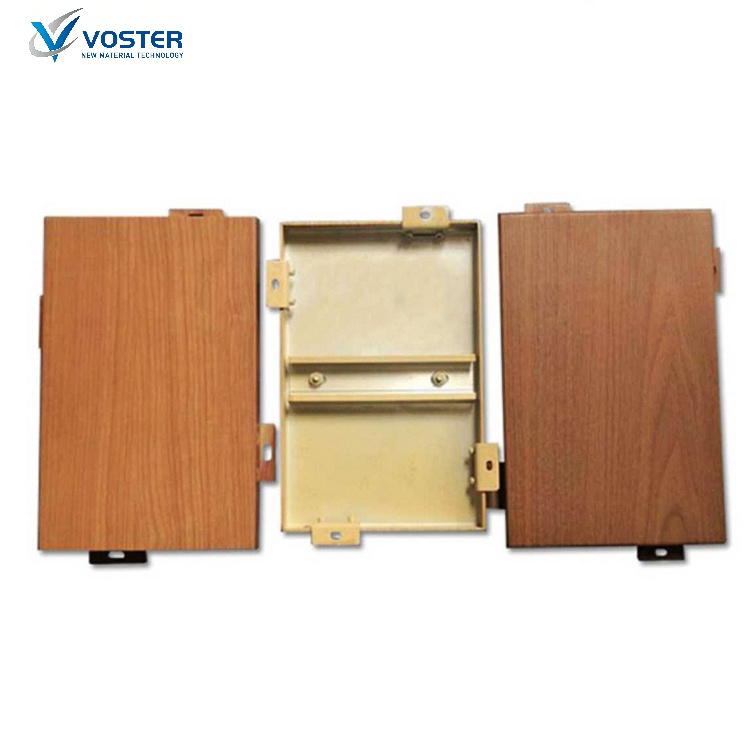 Wood Finishes Aluminum Cladding Panel