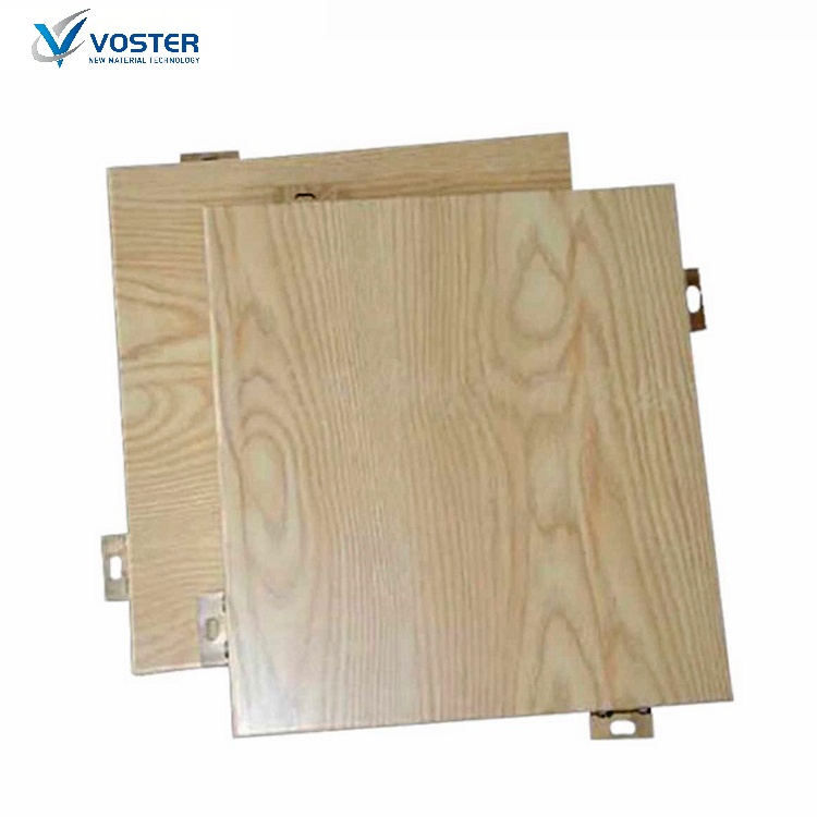 Wood Finishes Aluminum Cladding Panel