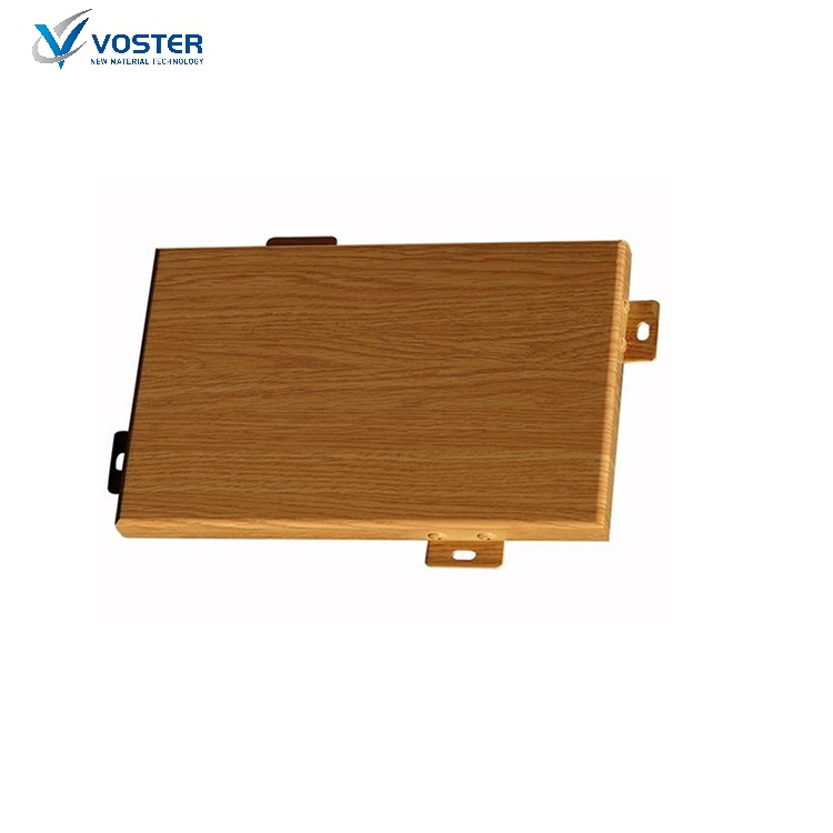 Wood Finishes Aluminum Cladding Panel