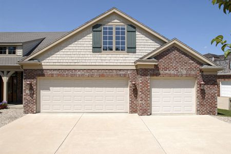 Wood Grain Steel Garage Doors