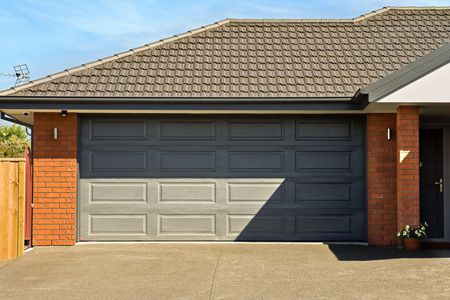 Wood Grain Steel Garage Doors